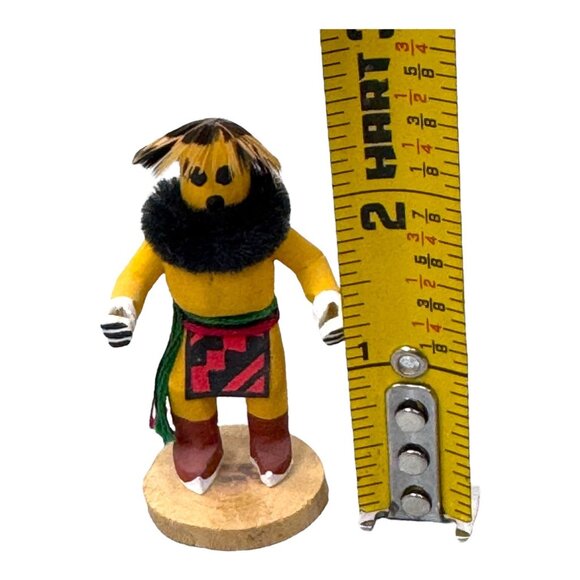 Authentic Hopi Cricket Handmade Native American Kachina Doll Collectible Art VTG - Picture 6 of 7